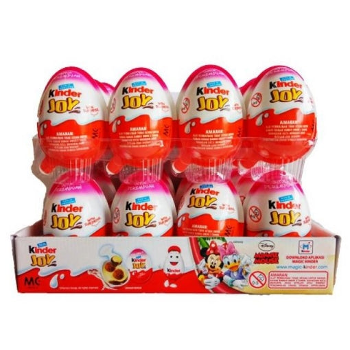 Chocolate Kinder Joy with Surprise Inside (24-Pack (Girls))