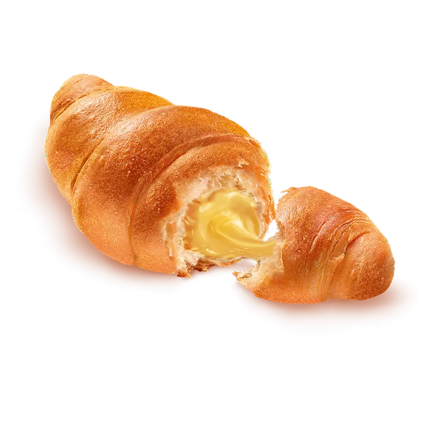7Days Soft Croissant, Dulce de Leche with Caramel Flavor Filling, Breakfast Pastry Snacks (6 Pack)