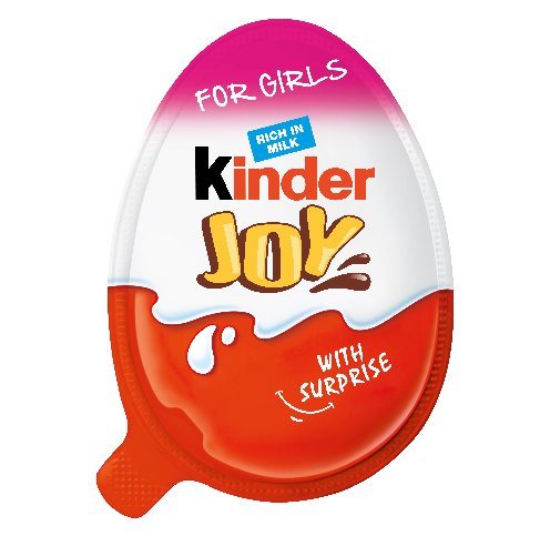 Chocolate Kinder Joy with Surprise Inside (24-Pack (Girls))