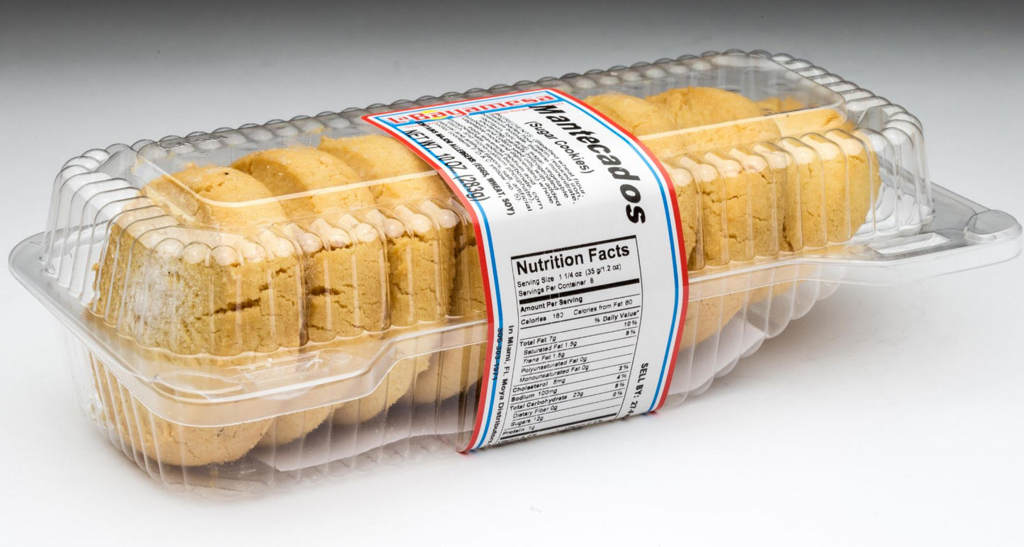 La Bayamesa, Mantecados (Sugar Cookies), 7.5oz (213g)