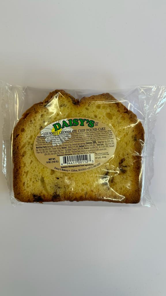 Daisy's Gourmet Chocolate Chip Pound Cake