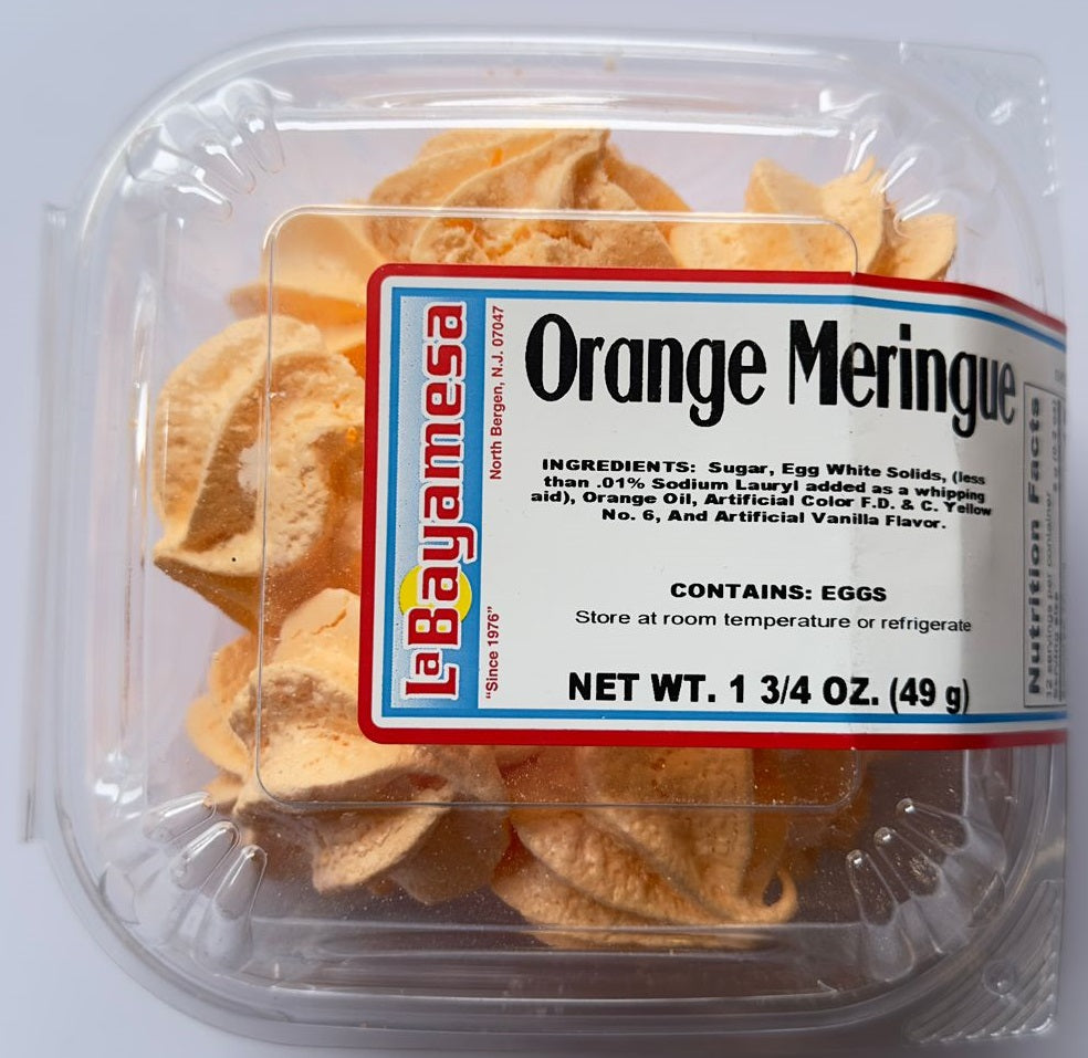 La Bayamesa, Orange Merengue, 3/4oz. (49g)