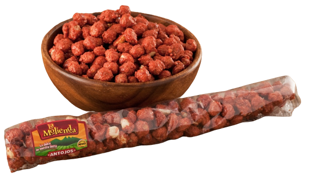 La Molienda Jumbo Tubo Garapinado Cacahuate Peanut, 5 Oz. (Peanut Caramel) (25 Pack)