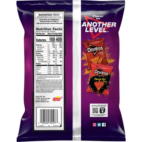Doritos Spicy Sweet Chili-Tortilla Chips