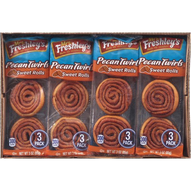 Mrs. Freshley's Pecan Twirls (3oz /12pk)