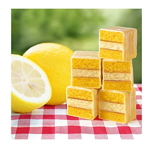 The Original Cakebites by Cookies, Grab-and-Go Bite-Sized Snack, Sweet Lemon Layers (12 Pack)