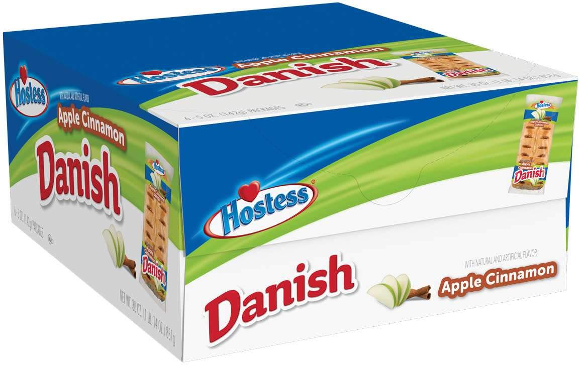 Hostess Danish, Apple Cinnamon, 5 Ounce (Pack of 6)