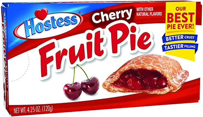 Hostess Fruit Pie, Cherry, 4.5 Ounce, 8 Count