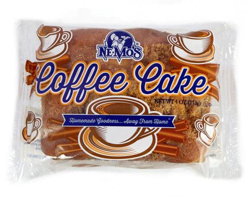 Ne-Mo's Bakery Coffee Cake, 4oz, (12 Pack)