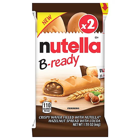 Nutella-B-Ready Filled Wafer (32 Pack Box)