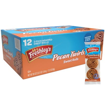 Mrs. Freshley's Pecan Twirls (3oz /12pk)