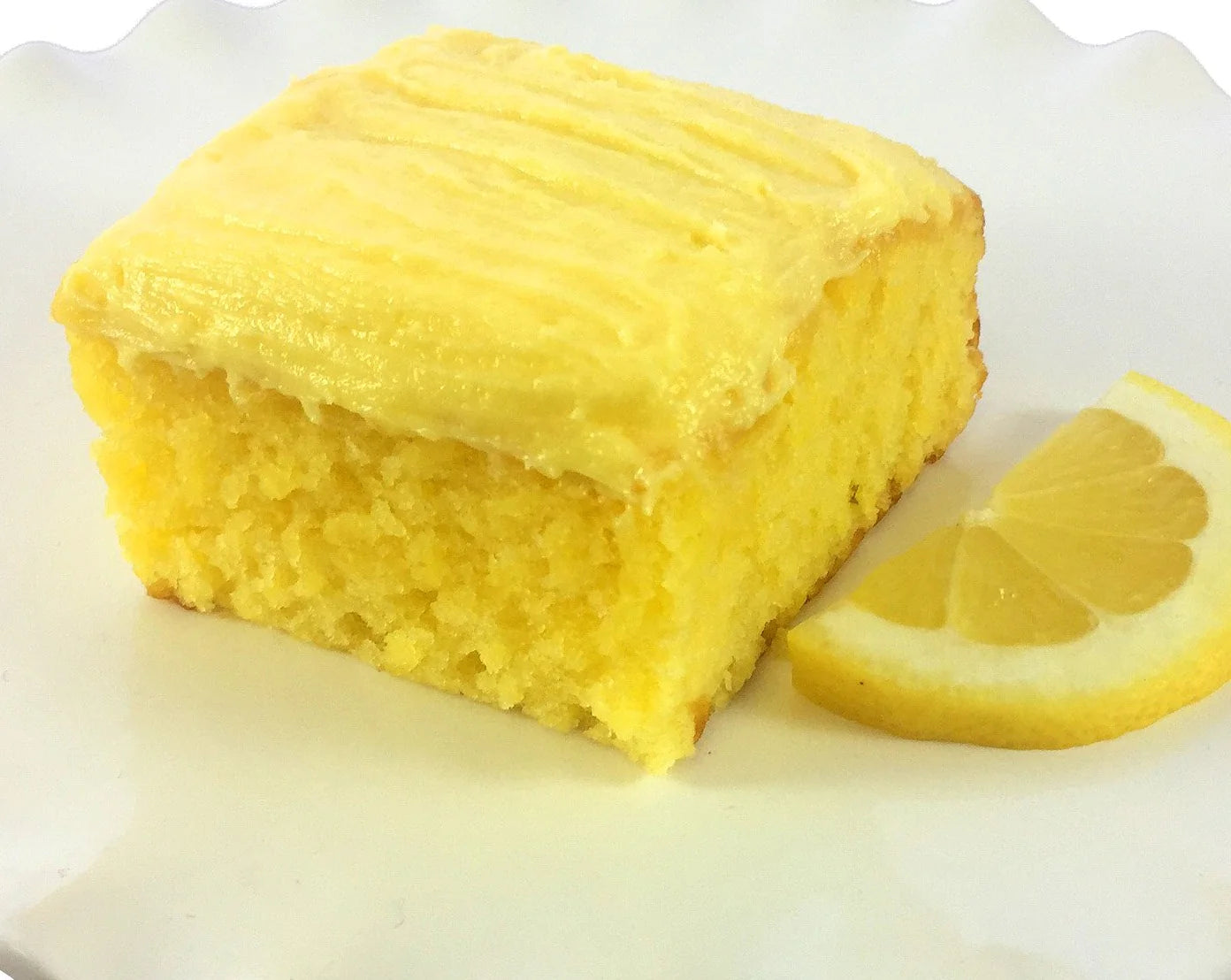 Ne-Mo's Bakery Lemon Cake Square 3oz, (6 Pack)