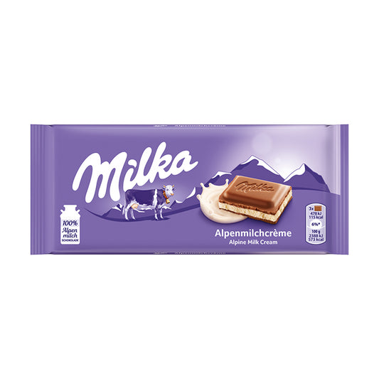 Milka Alpine Milk (Pack 24)