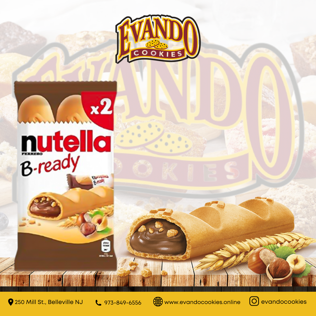 Nutella-B-Ready Filled Wafer (32 Pack Box)