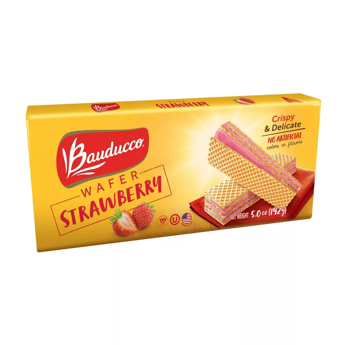 Bauducco Strawberry Wafers - 5oz