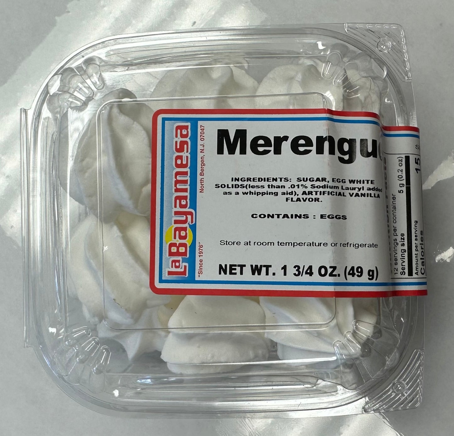 La Bayamesa Merengue, 3/4oz (49g)