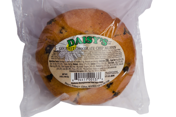 Daisy's Gourmet Chocolate Chip Muffin