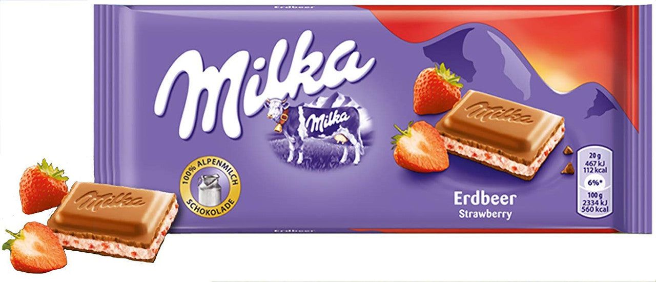 Milka Strawberry (Pack 22)