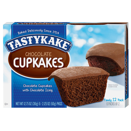 Tastykake Chocolate Cupcakes (6 Pack)