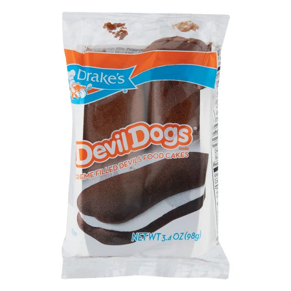 Drake's Devil Dogs, Creme Filled (6 Pack)