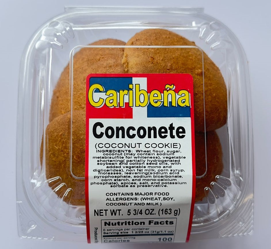 Caribena, Conconete (Coconut Cookie) 3/4oz (163g)