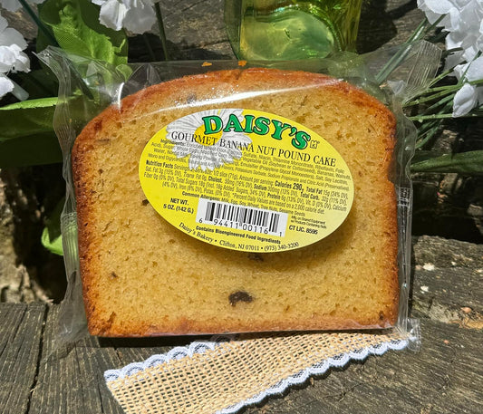 Daisy's Gourmet Banana Nut Pound Cake