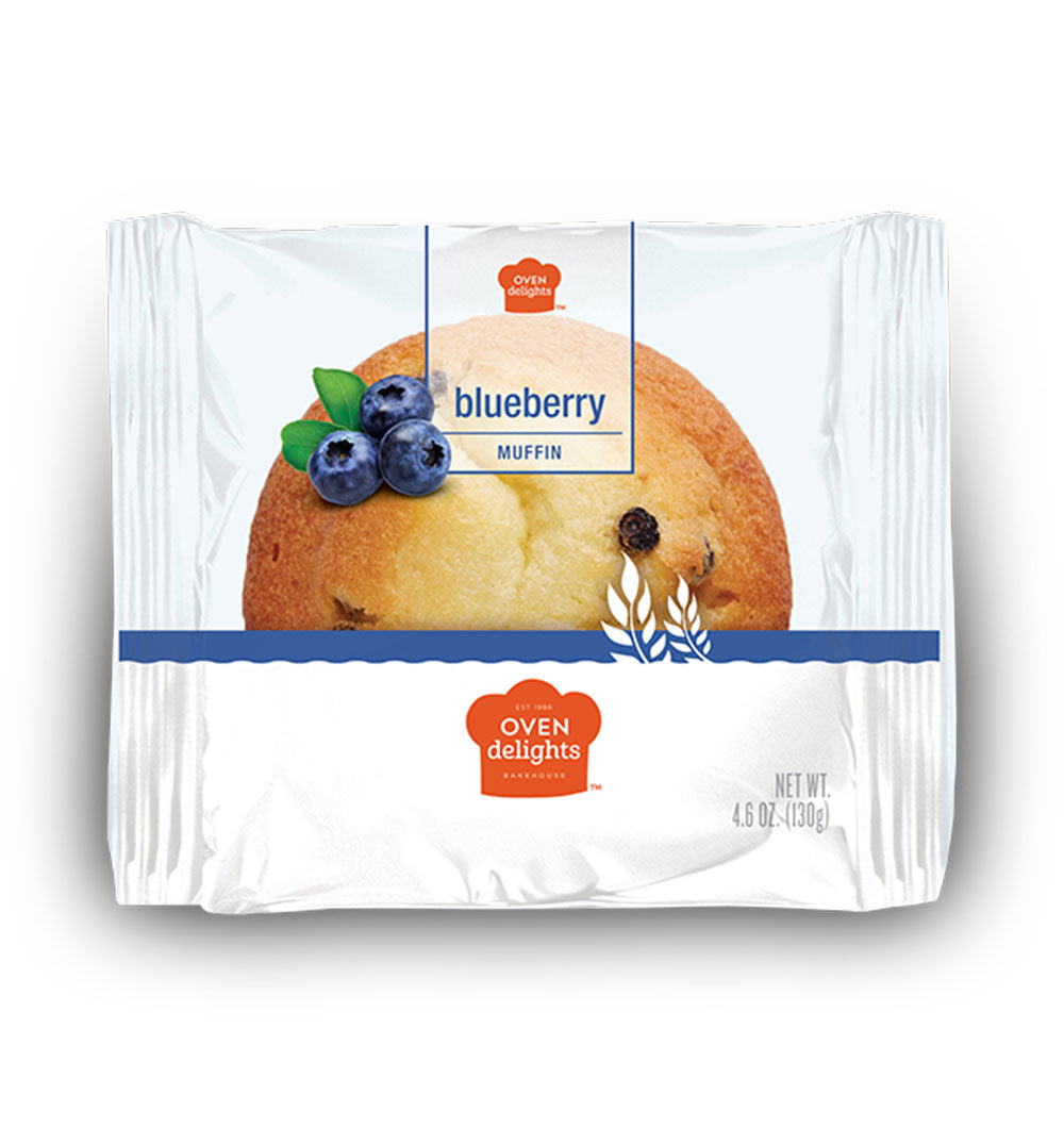 Oven Delights, Blueberry Muffin, 4.6oz (6 Pack)