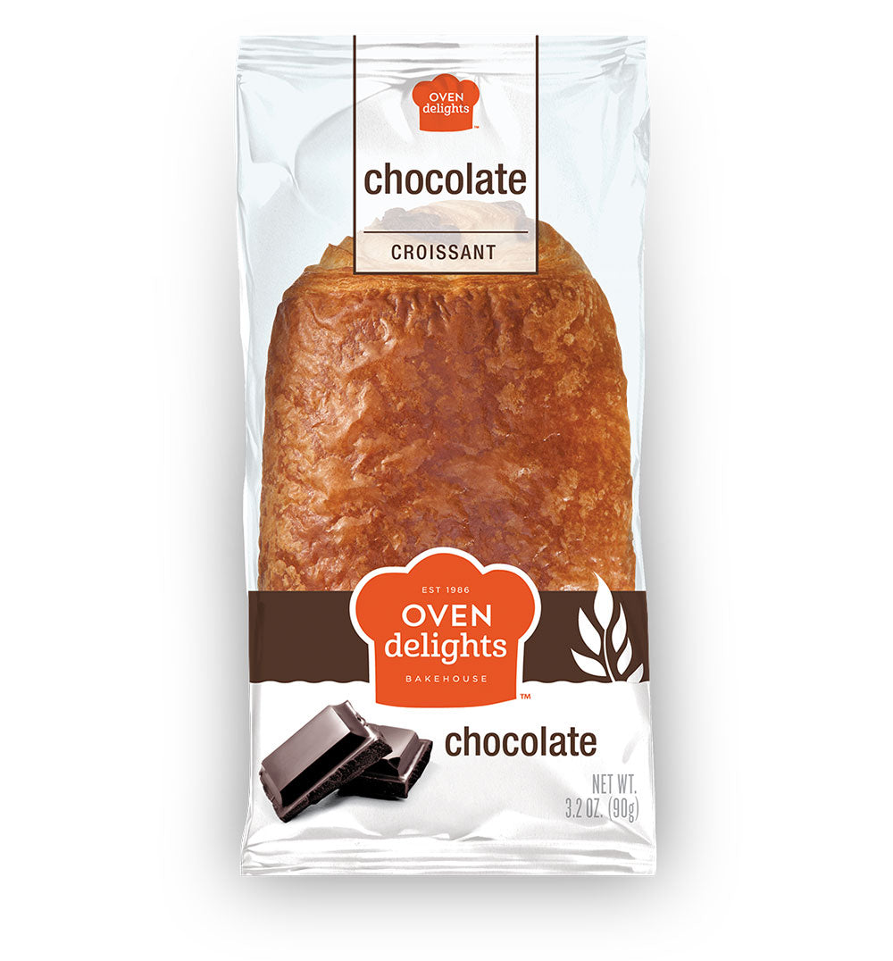 Oven Delights, Chocolate Croissant, 4oz (6 Pack)