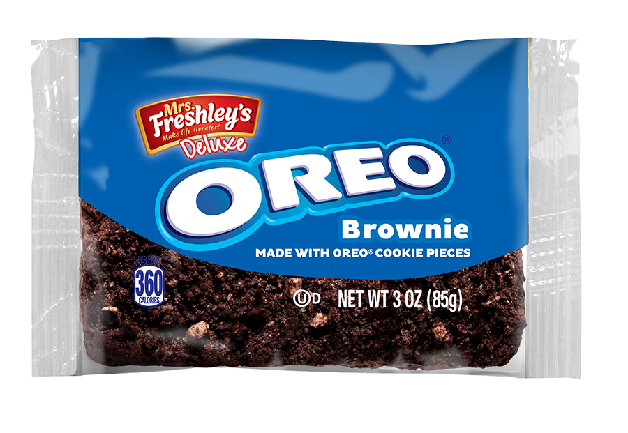 Mrs. Freshley's Oreo Brownies - 8 Pack Individually Wrapped