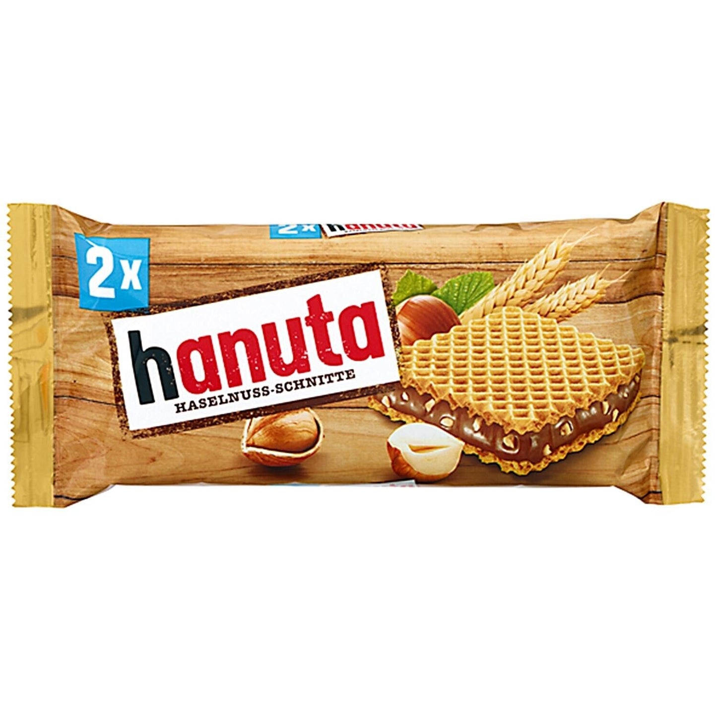 Hanuta Wafers Filled with Hazelnut Creme (18 Pack)