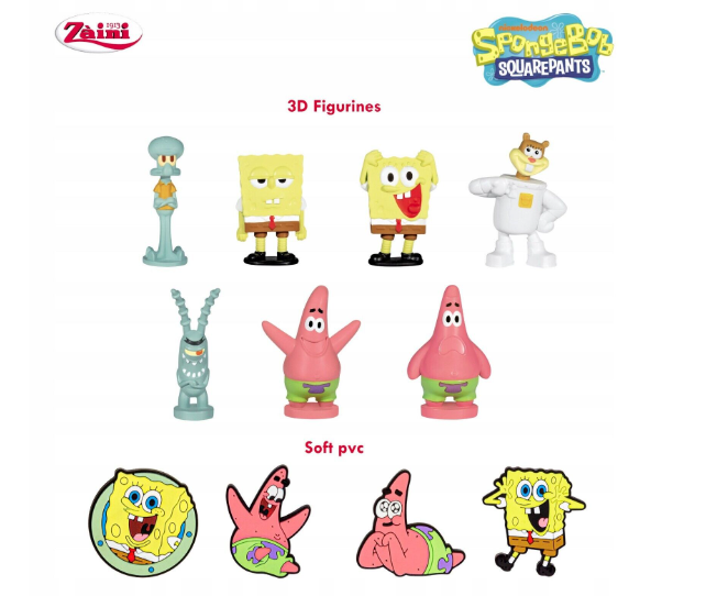 SpongeBob SquarePants Surprise Milk Chocolate Eggs with Prize Inside 24 Eggs Box