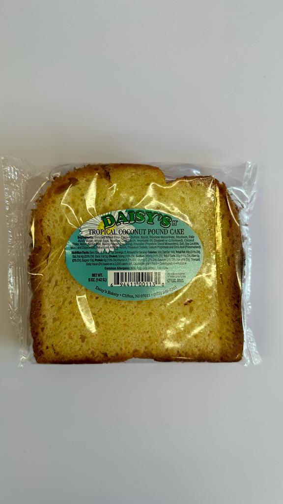 Daisy's Tropical Coconut Pound Cake